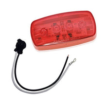 Load image into Gallery viewer, Wesbar LED Clearance/Side Marker Light - Red #58 w/Pigtail Marine , Boating Equipment
