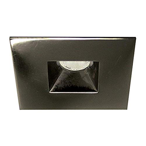 WAC Lighting HR-LED271R-W-GM LEDme Mini 2-Inch Recessed Downlight - Open Reflector - Square Trim - 3000K