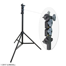 Load image into Gallery viewer, LINCO Lincostore 90?? / 7.5ft Studio Photography Photo Light Stand/Reflector Panel Stand with Reflector Holder
