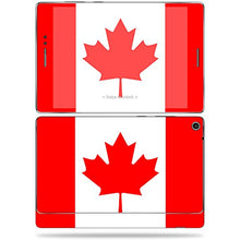 Load image into Gallery viewer, MightySkins Protective Skin Compatible with Asus ZenPad S 8 - Canadian Flag | Protective, Durable, and Unique Vinyl Decal wrap Cover | Easy to Apply, Remove, and Change Styles | Made in The USA
