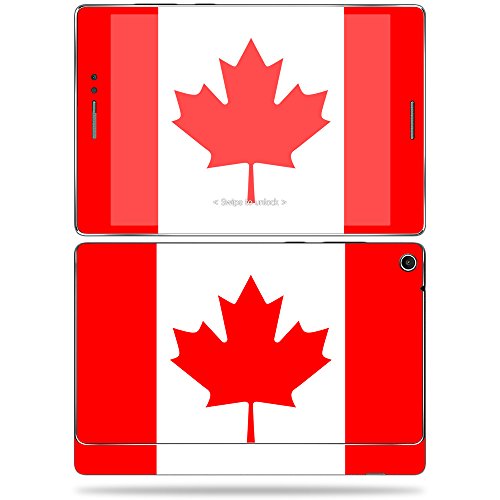 MightySkins Protective Skin Compatible with Asus ZenPad S 8 - Canadian Flag | Protective, Durable, and Unique Vinyl Decal wrap Cover | Easy to Apply, Remove, and Change Styles | Made in The USA