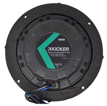 Load image into Gallery viewer, Pair of Kicker 41KM654CW 6.5&quot; 2-Way Coaxial 4-Ohm Marine/Boat Speakers with 3/4 Inch Titanium Waterproof Tweeters - 95 Watts Peak/65 Watts RMS Each Speaker / 390 Watts Peak/130 Watts RMS Per Pair
