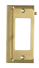 Load image into Gallery viewer, Elk 2508BR Brass End Switch Plate
