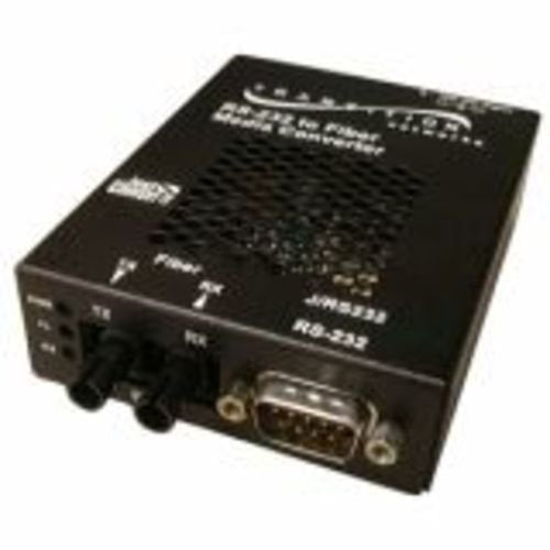 Transition Networks J/RS232-TF-01(SC)-NA Just Convert-IT Stand-Alone Media Converter - Short-haul modem - serial RS-232 - SC multi-mode / 9 pin D-Sub (DB-9) - up to 1.2 miles - 1300 nm