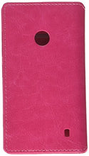 Load image into Gallery viewer, MyBat Nokia 520 MyJacket Wallet with Tray and Package - Retail Packaging - Hot Pink
