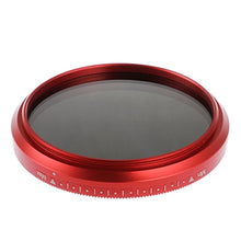 Load image into Gallery viewer, Fotga 82mm ND2 to ND400 Slim Fader Variable Adjustable Camera Lens ND Filter Neutral Density Optial Glass
