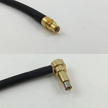 Load image into Gallery viewer, 12 inch RG188 SMC MALE to MS-156 MALE ANGLE Pigtail Jumper RF coaxial cable 50ohm Quick USA Shipping
