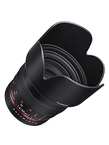Rokinon 50mm F1.4 Full Frame High Speed Manual Focus Lens for Pentax K (50M-P)