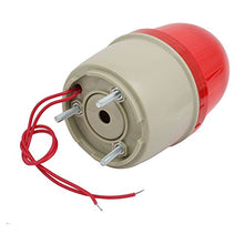 Load image into Gallery viewer, Aexit AC220V Buzzer Lighting fixtures and controls Sound Industrial Security Rotary Signal Warning Flashing Light Red
