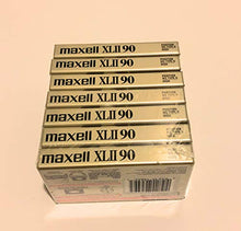 Load image into Gallery viewer, Maxell XLII IEC Type II 90 Minute High Bias Audio Cassette Tape - 7 Pack
