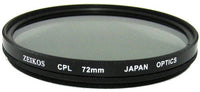 Zeikos ZE-CPL72 72mm Multi-Coated Circular Polarizer Filter