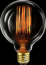 Load image into Gallery viewer, String Light Company V12501 Vintage Antique Light Bulb with E26 Base, 40-Watt (Pack of 2)
