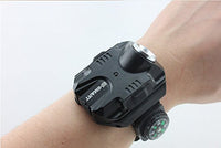 Foma Trade Super Bright Wrist Led Light R2 Rechargeable Waterproof Led Flashlight Wristlight,Watch Fl