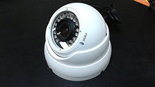 Load image into Gallery viewer, HD-CVI 1.3MP CMOS 720p HD (1305H x 1049V) Indoor/Outdoor IP66-rated 36 IR LED,Varifocal 2.8-12mm Lens, BNC 12V Dome/Eyeball Hi-Definition Security Camera (White)
