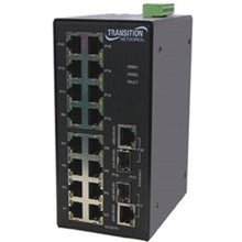 Load image into Gallery viewer, High Temp Unmanaged Industrial Switch 16PORT 10/100BTX 2PORT
