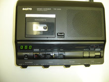 Load image into Gallery viewer, Sanyo TRC-6040 - Microcassette Transcriber - Black
