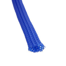 Load image into Gallery viewer, Aexit 6mm Dia Tube Fittings Tight Braided PET Expandable Sleeving Cable Wire Wrap Sheath Microbore Tubing Connectors RoyalBlue 10M
