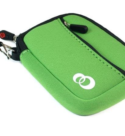Kroo EVA Neoprene Quality Green Mini Sleeve Case Bag for Kodak PlaySport HD Camcorder ..... Best Seller on Amazon!