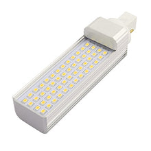 Load image into Gallery viewer, Aexit AC85-265V 9W Lighting fixtures and controls G24 6000K 52LED Horizontal 2P Connection Light Tube Transparent Cover
