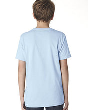 Load image into Gallery viewer, Next Level Big Boys&#39; Comfort Fashion Rib Jersey Crew T-Shirt, Light Blue, XL
