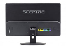 Load image into Gallery viewer, Sceptre E205W-16003R 20&quot; 75Hz Ultra Thin Frameless LED Monitor 2x HDMI VGA Build-in Speakers, Metallic Black 2018
