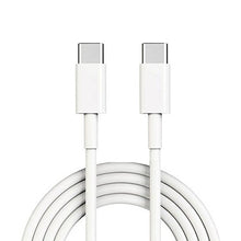 Load image into Gallery viewer, White 6ft Long Type-C to Type-C Cable [C-to-C] Rapid Charger Sync USB Wire USB-C Cord for MetroPCS Samsung Galaxy S8 - MetroPCS ZTE Blade Z Max - MetroPCS ZTE ZMax Pro

