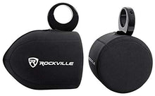 Load image into Gallery viewer, Pair Rockville RWBC80 Neoprene Covers for 8&quot; Marine Wakeboard Tower Speakers
