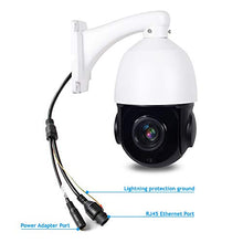 Load image into Gallery viewer, TySvance Super HD 5MP, 20X Optical Zoom,4inch Speed Dome Camera,5.0MP 2592x1944@15fps, PTZ CCTV IP Camera IR Night Vision,Outdoor Waterproof IP66, Security Surveillance 5Mega H.265
