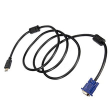 Load image into Gallery viewer, 1.8M 1080P Male to VGA Female Video Converter Adapter Cable For HDTV DVD - Home Audio &amp; Video HDMI &amp; Video Accessories - 1 x HD Male to VGA Female Cable
