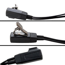 Load image into Gallery viewer, HQRP 2X 2-Pin Head Set with Acoustic Tube Earpiece &amp; Microphone for Motorola GTI, GTX, LTS-2000, VL-130, PMR-446, ECP-100, PR-400, Mag One BPR-40, EP-450, AU-1200, AV-1200 UV Meter
