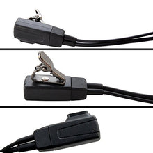 Load image into Gallery viewer, HQRP 4X 2-Pin Head Set with Acoustic Tube Earpiece &amp; Microphone for Motorola GTI, GTX, LTS-2000, VL-130, PMR-446, ECP-100, PR-400, Mag One BPR-40, EP-450, AU-1200, AV-1200 UV Meter
