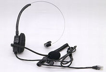 Load image into Gallery viewer, Wishring Over Head Call Center Telephone Headset Adjustable Boom Mic 4-pin Rj9 (Black)
