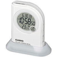 Casio High-Brightness LED Light (Flashlight Function) Temperature Display with Radio Digital Clock DQD-410J-7JF