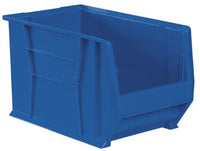 Akro-Mils 30282 20-Inch D by 12-Inch W by 12-Inch H Super Size Plastic Stacking Storage Akro Bin, Blue, Case of 2