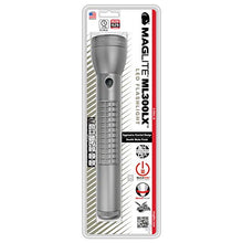 Load image into Gallery viewer, Maglite ML300LX LED 3-Cell D Flashlight, Urban Gray
