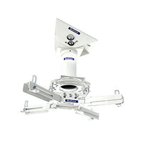 QualGear Pro-AV QG-KIT-VA-3IN-W Projector Mount Kit Accessory Vaulted Ceiling Adapter, 3