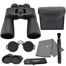 Load image into Gallery viewer, Nikon Action Extreme 10x50 All Terrain Binoculars 7245 Bundle with a Nikon Lens Pen and Lumintrail Cleaning Cloth
