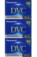 3 Mini DV MiniDV VIDEO TAPE CASSETTEs for JVC GR-D 390