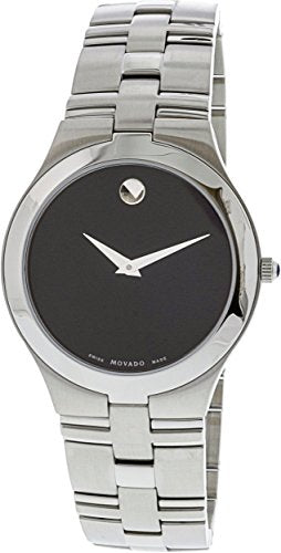 Movado Men's 605023 Silver Stainless-Steel Swiss Quartz Fashion Watch