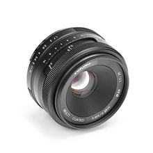 Load image into Gallery viewer, Voking 25mm f/1.7 Large Aperture Wide Angle Lens Manual Focus Lens Compatible with Nikon 1 Mount Mirrorless Cameras
