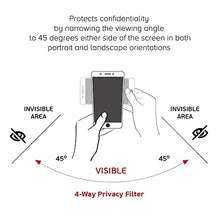 Load image into Gallery viewer, celicious Privacy Plus 4-Way Anti-Spy Filter Screen Protector Film Compatible with Vodafone Smart X9

