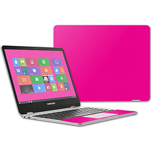 Load image into Gallery viewer, MightySkins Skin Compatible with Samsung Chromebook Plus 12.3&quot;(2017 - Solid Hot Pink | Protective, Durable, and Unique Vinyl wrap Cover | Easy to Apply, Remove, and Change Styles | Made in The USA
