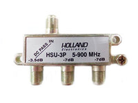 Digiwave HSU-3 5-900 MHz 3-Way Splitter,CATV(2 Pack/Order)