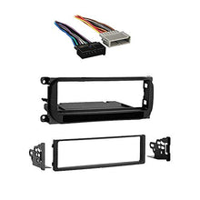 Load image into Gallery viewer, Compatible with Chrysler Town &amp; Country Mini Van 2001 Single DIN Car Stereo Harness Radio Dash Kit
