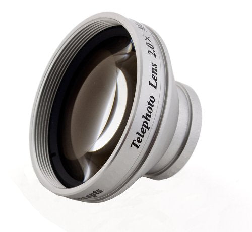 2.0x High Grade Telephoto Conversion Lens (30mm) For Sony Handycam DCR-SR87