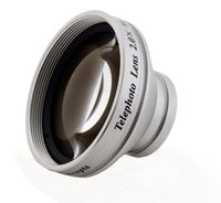 Hyla Optics 2.0X High Grade Telephoto Conversion Lens (30mm) for Sony HDR-PJ50V