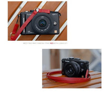 Load image into Gallery viewer, Ciesta CSS-T10-A08 Leather Camera Strap Arco Two-Way (Red) for Toy Camera DSLR Mirrorless RF Camera Leica
