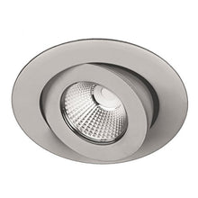 Load image into Gallery viewer, WAC Lighting R3BRA-S930-BN Oculux 3.5&quot; LED Round Adjustable Trim with Light Engine in Brushed Nickel Finish Spot Beam, 90+CRI and 3000K
