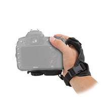 Load image into Gallery viewer, Movo Photo HSG-8 DualStrap-DLX Padded Wrist and Grip Strap for DSLR Cameras (for Large Hands) - Prevents droppage and stabilizes Video

