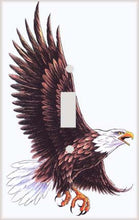 Load image into Gallery viewer, Bald Eagle in Flight Switchplate - Switch Plate Cover

